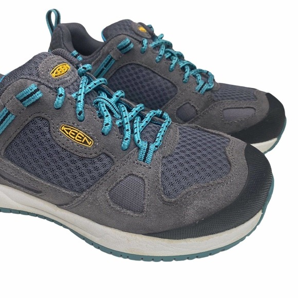 KEEN Detroit XT Low Steel Toe Utility Work Shoe Size 6.5M Hiking Gray - Picture 2 of 9